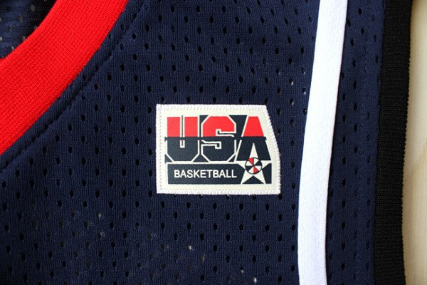 2004 Athens Olympics American Dream Six USA No. 4 Iverson Premium Mesh Jersey