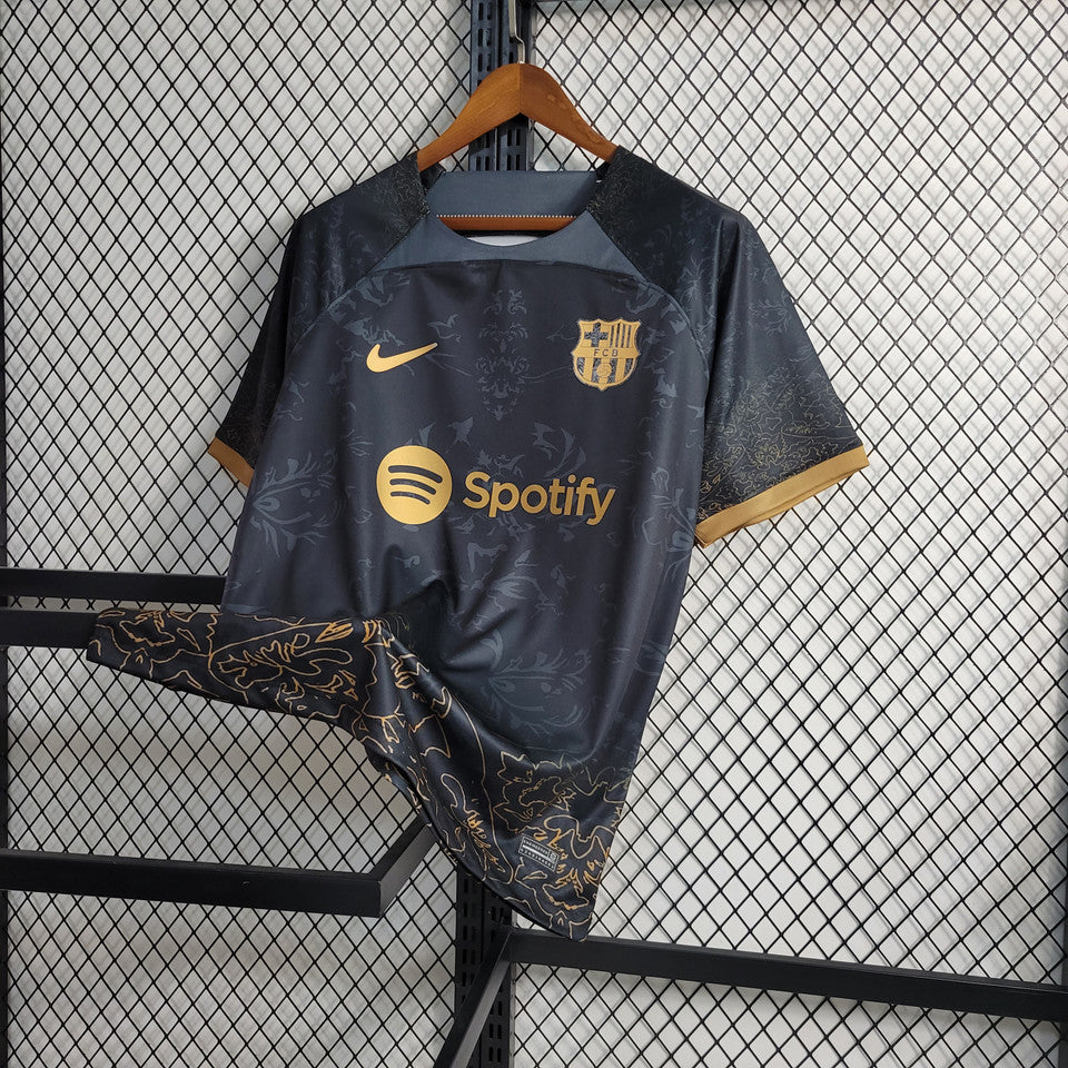 2022/2023 Barcelona Special  Black Football Shirt 1:1 Thai Quality