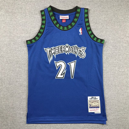 KID Timberwolves #21 Retro Blue