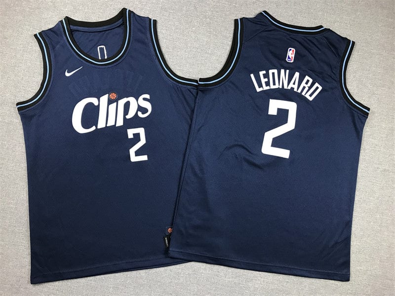 KID 24 Clippers #2 Dark Blue City Edition