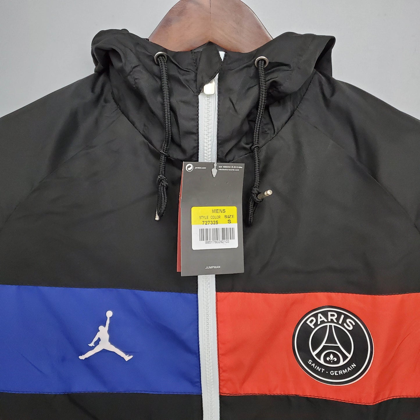 2021 Windbreaker Psg Paris Saint-Germain Black