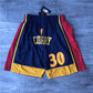 Golden State Warriors JUST DON Curry co-branded shorts