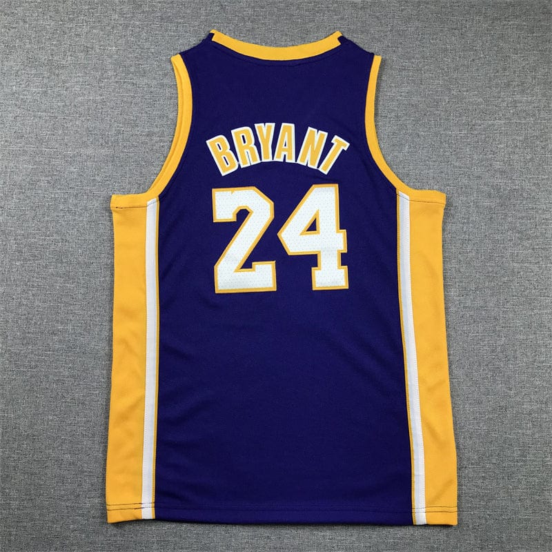 KID Lakers #24 purple V-neck