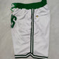 Boston Celtics Regular White Pocket Pants