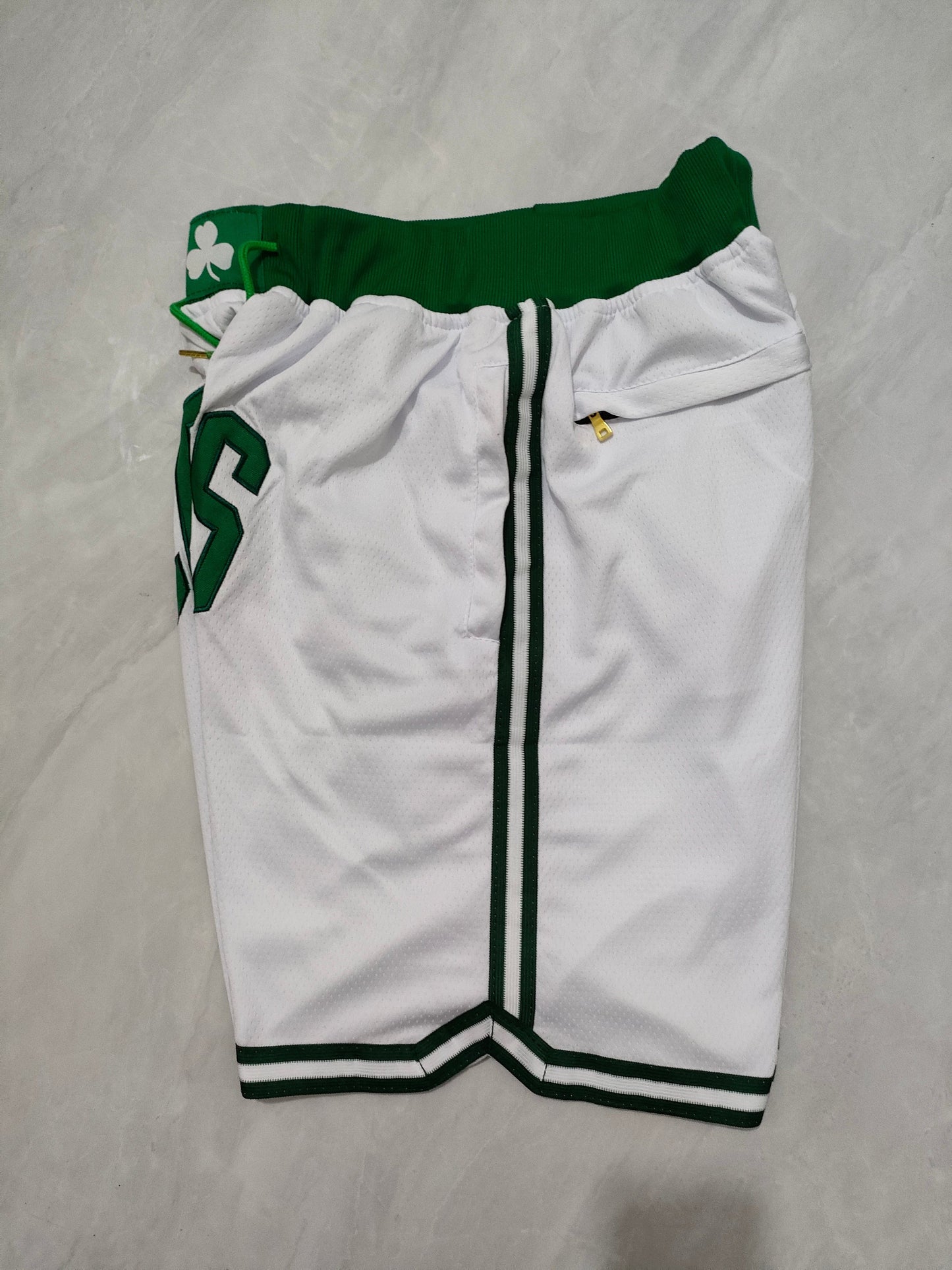 Boston Celtics Regular White Pocket Pants