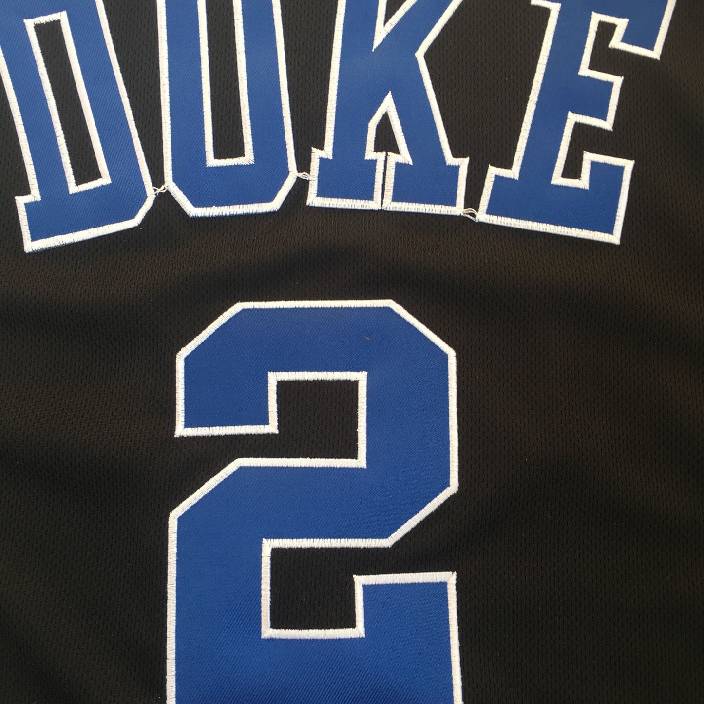 NCAA Duke University No. 2 Cam Reddish Black Embroidered Jersey