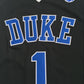 NCAA Duke University No. 1 Zion Williamson Black Embroidered Jersey