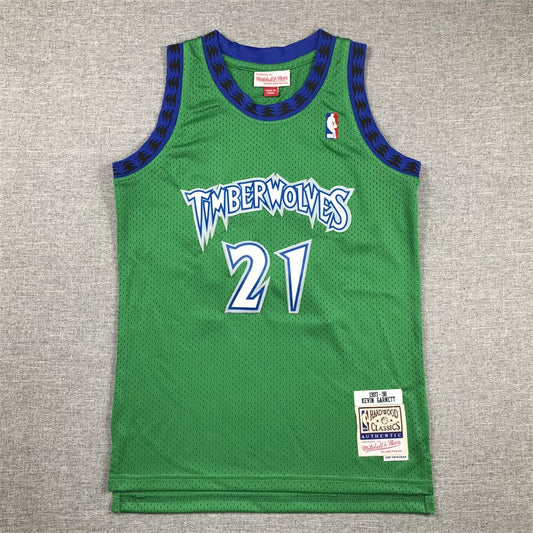 KID Timberwolves #21 Retro Green