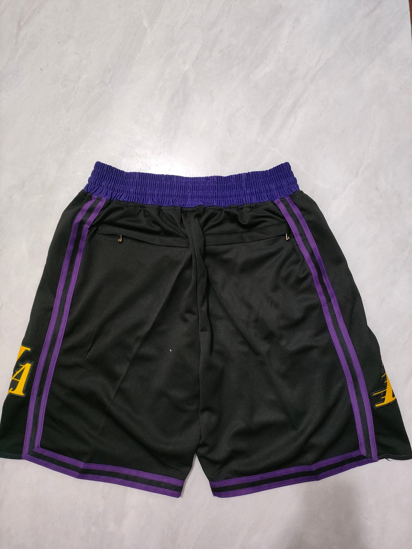 Los Angeles Lakers Black 24 City Edition Pocket Pants