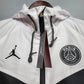 Psg Paris Saint-Germain Windbreaker Classic Style Black-White