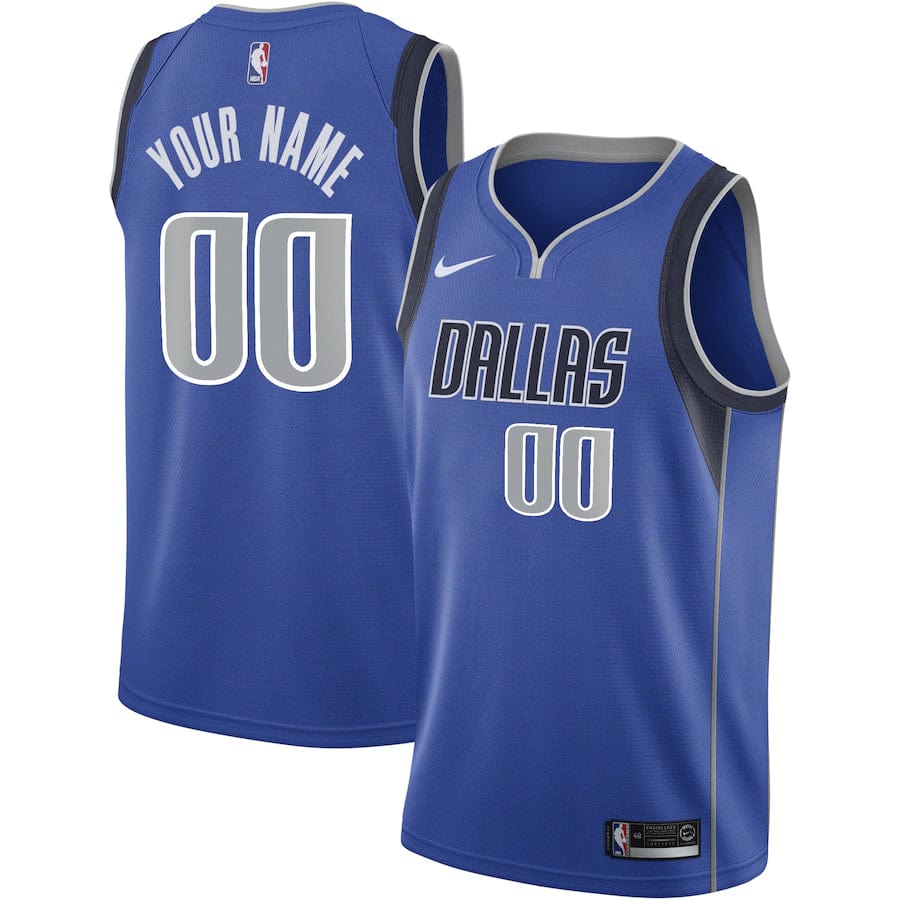 Custom Dallas Mavericks Authentic Jersey