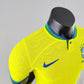 2022 FIFA World Cup Player Version Brazil Home Soccer Jersey