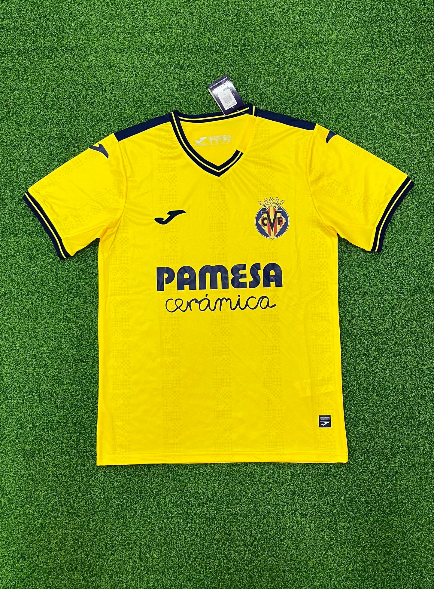 24-25 Villarreal Home Fan Edition Embroidered Jersey