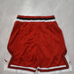 chicago bulls red shorts