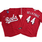 Men's Cincinnati Reds 44# Elly De La Cruz  Red Home Replica Jersey