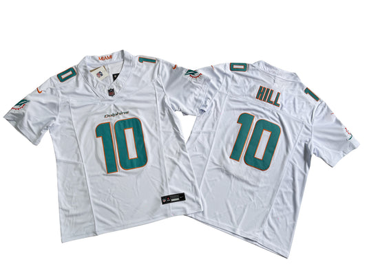 Miami Dolphins 10# Tyreek Hill  Vapor F.U.S.E. Limited Jersey