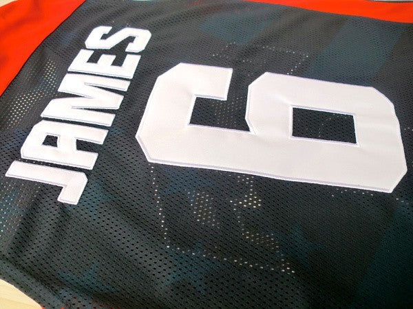 2012 American Dream Team No. 6 James Blue Embroidered Jersey