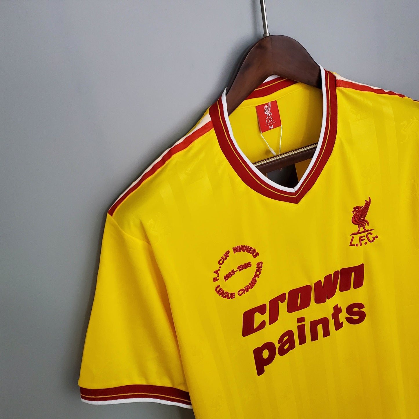 1985/1986 Retro Liverpool Away Football Shirt 1:1 Thai Quality