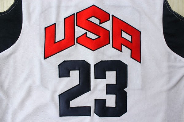 2012 American Dream Team No. 23 Irving White Embroidered Jersey