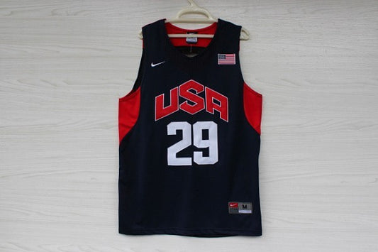 2012 American Dream Team No. 29 George Blue Embroidered Jersey