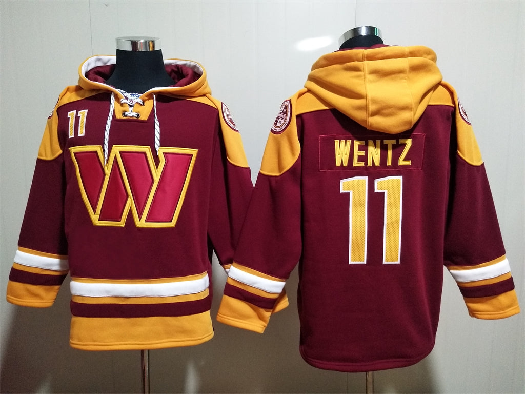 Washington Commander Hoodie #11 WENTZ