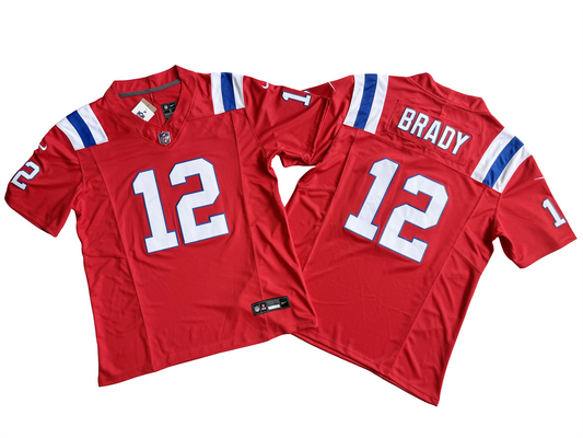 New England Patriots 12# Tom Brady  Vapor F.U.S.E. Limited Jersey