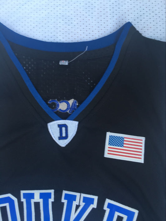 NCAA Duke University No. 15 Jahlil Okafor black embroidered jersey