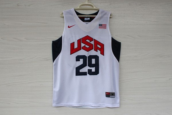 2012 American Dream Team No. 29 George White Embroidered Jersey