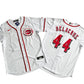 Men's Cincinnati Reds 44# Elly De La Cruz  White Home Replica Jersey