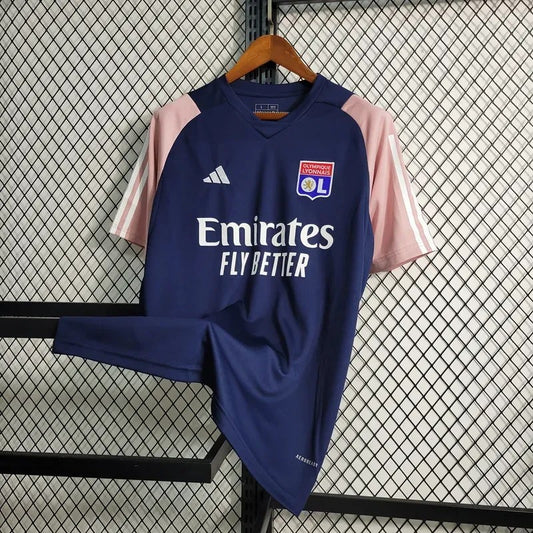 2023/2024 Lyon Training Wear sapphire Football Shirt