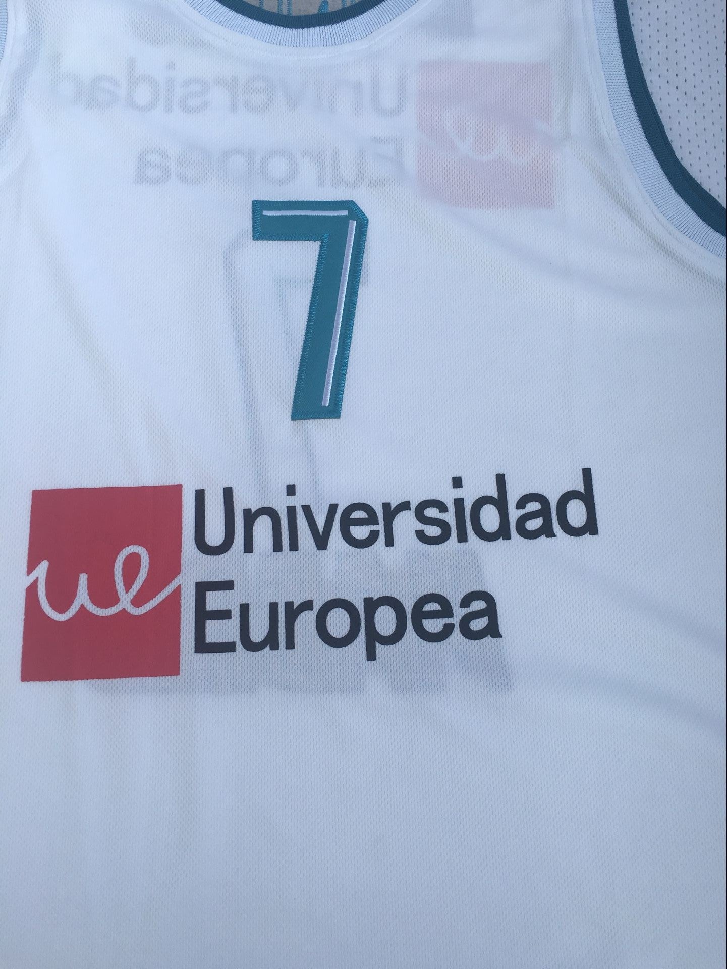 Euroleague No. 7 Luka Doncic white jersey