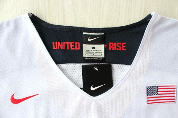 2012 American Dream Team No. 23 Irving White Embroidered Jersey