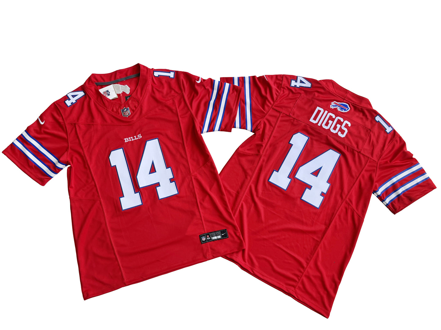 Buffalo Bills 14# Stefon Diggs Red Vapor F.U.S.E. Limited Jersey