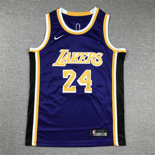 KID Lakers #24 purple crew neck