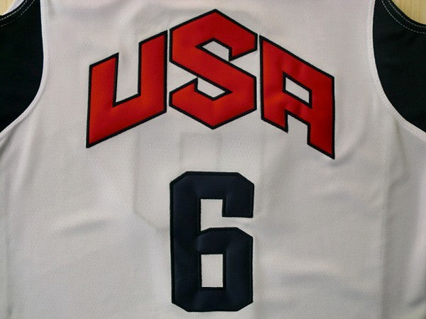 2012 American Dream Team No. 6 James White Embroidered Jersey