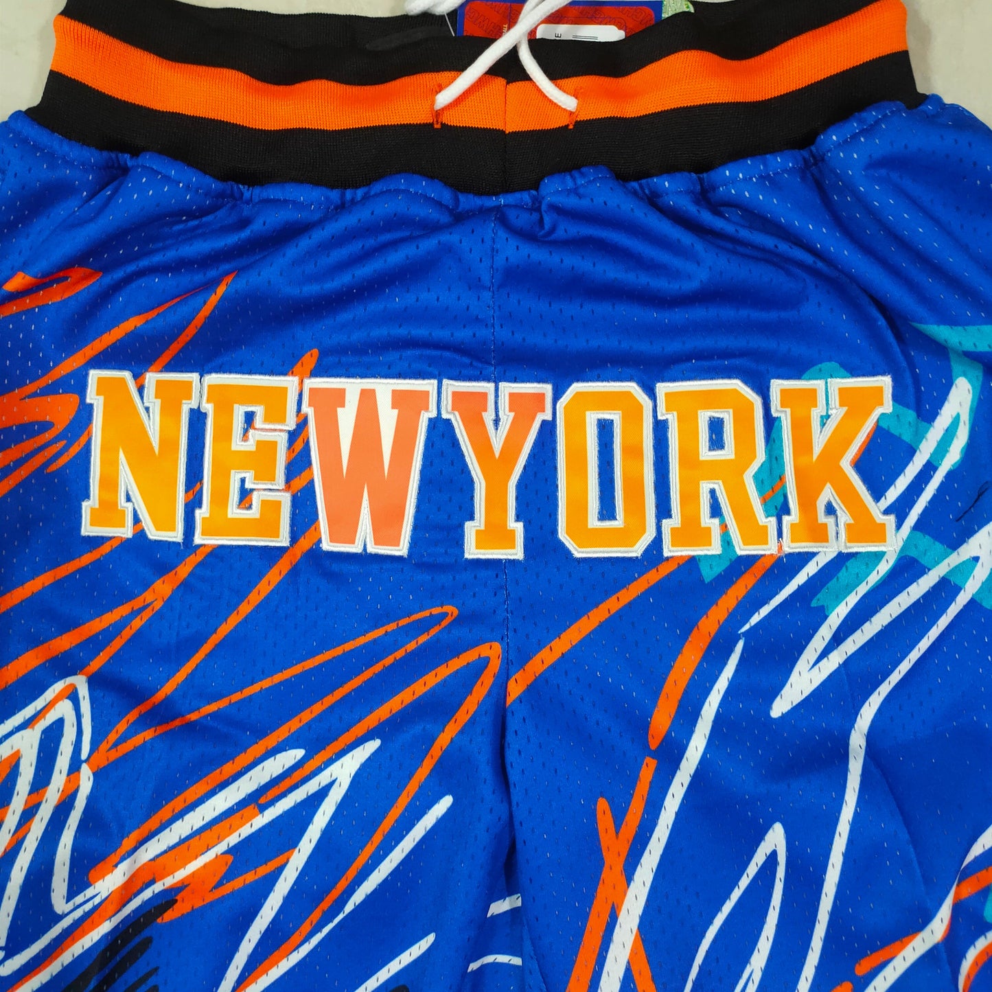 Just Don x Mitchell & Ness New York Knicks Scribble Shorts