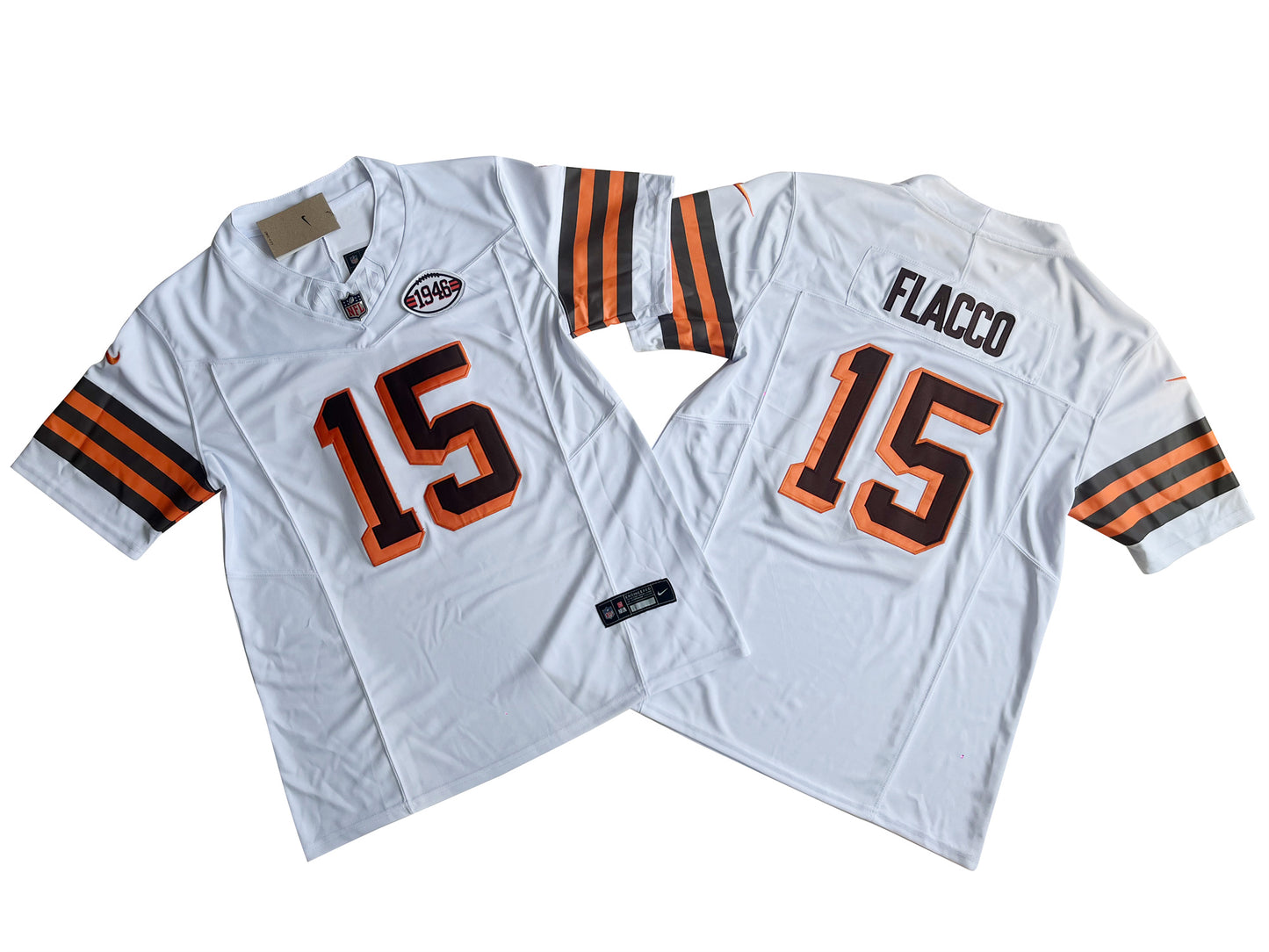 Cleveland Browns 15# Joe Flacco  Vapor F.U.S.E. Limited Jersey