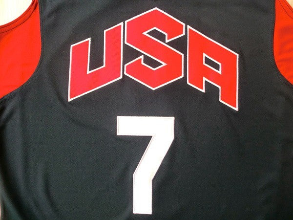 2012 American Dream Team No. 7 Westbrook Westbrook Blue Embroidered Jersey