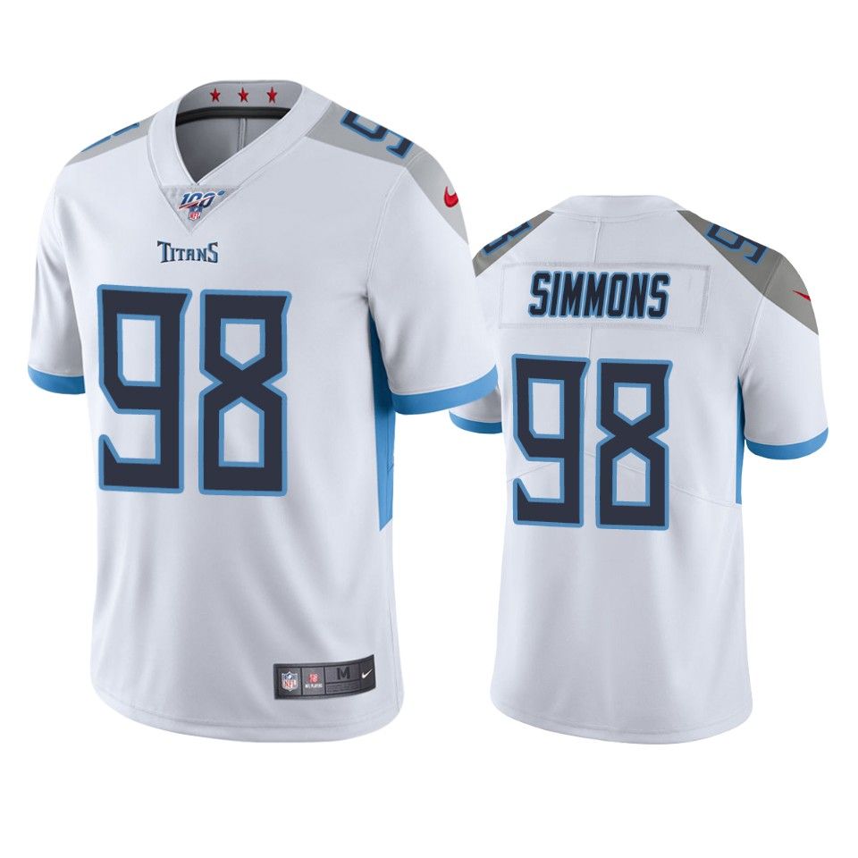 Jeffery Simmons Tennessee Titans Trikot