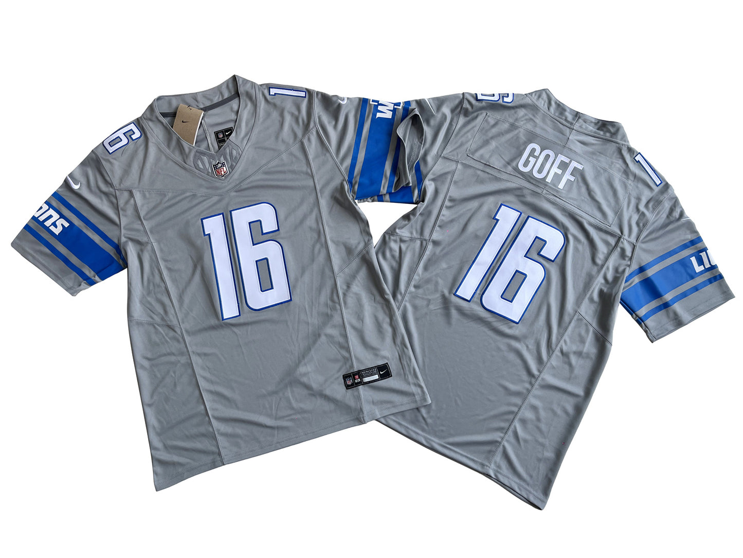 Detroit Lions 16# Jared Goff  Vapor F.U.S.E. Limited Jersey