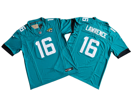 Jacksonville Jaguars 16# Trevor Lawrence  Vapor F.U.S.E. Limited Jersey