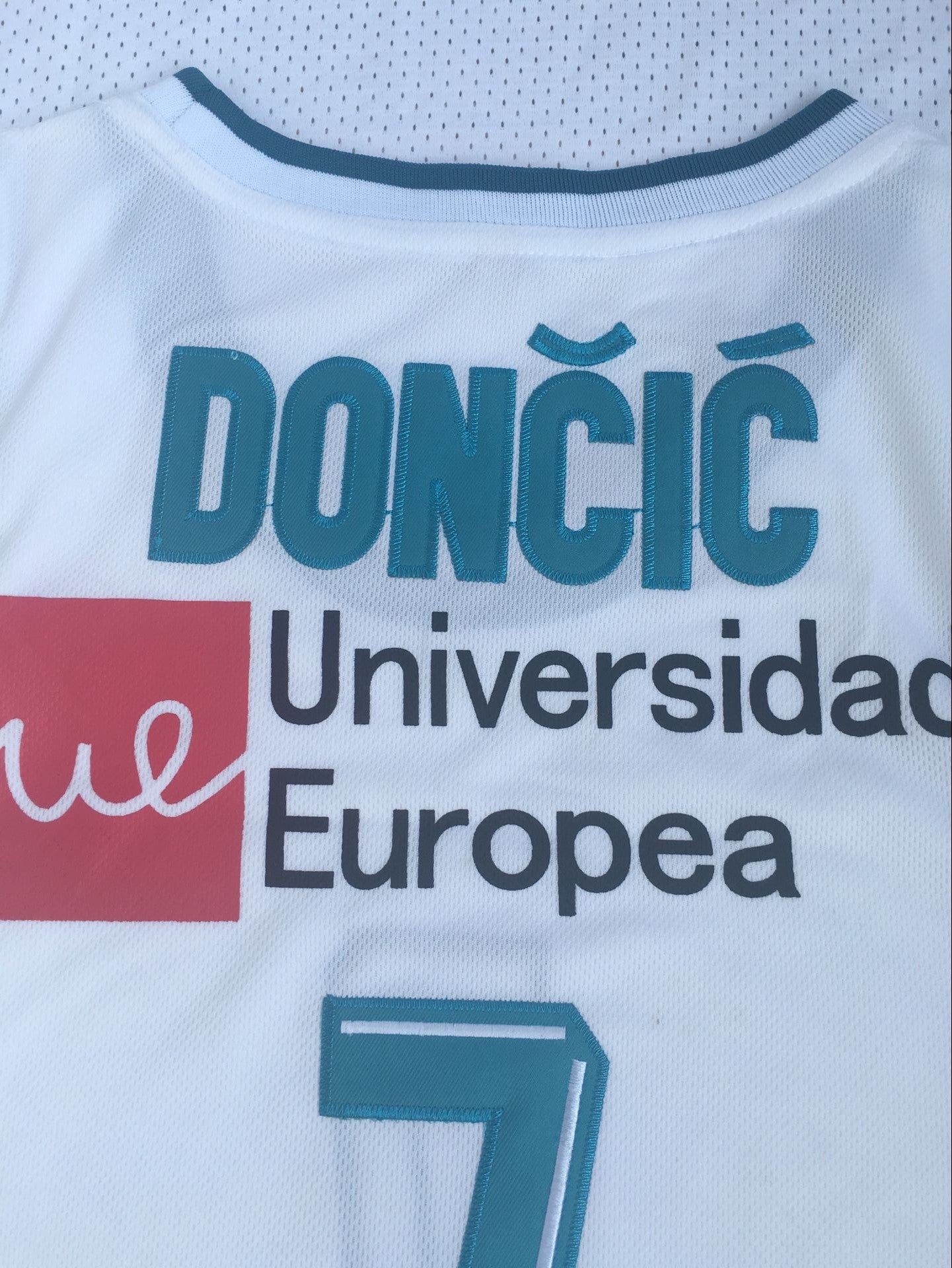 Euroleague No. 7 Luka Doncic white jersey