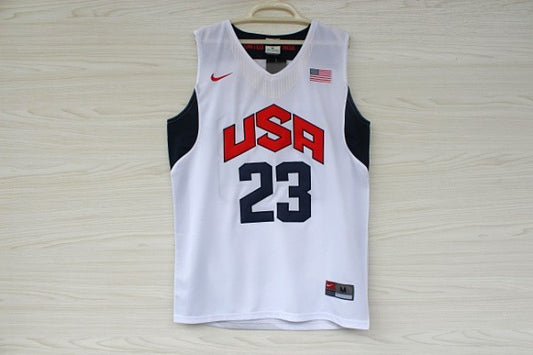 2012 American Dream Team Nr. 23 Irving White besticktes Trikot