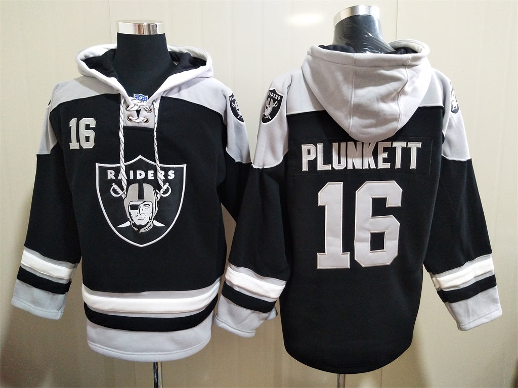 Las Vegas Raiders Hoodie #16 PLUNKETT