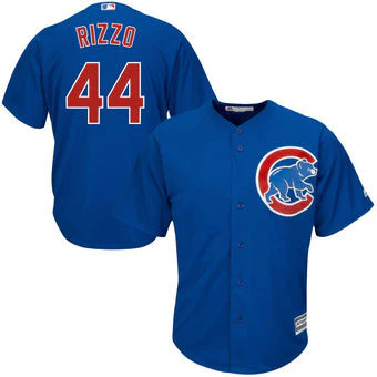 Anthony Rizzo Chicago Cubs Mens Blue jersey