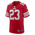 Men's San Francisco 49ers Christian McCaffrey Scarlet Gamer Jersey