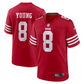 Men's San Francisco 49ers Steve Young Scarlet Retired Game Jersey