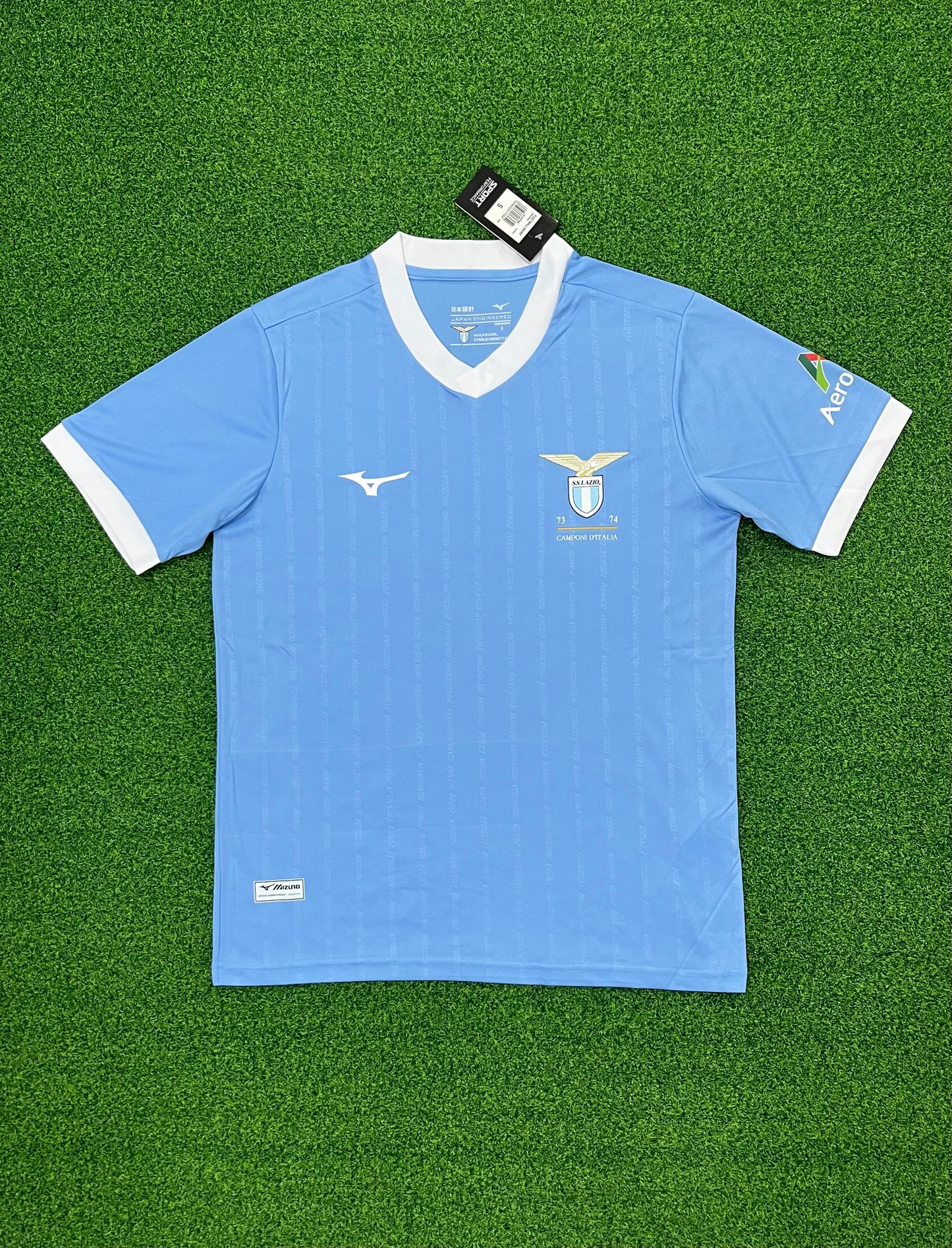 2425 Blue Lazio Football  jersey Embroidered Fan Edition