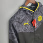 2021/2022 Dortmund Jersey Windbreaker Black-Grey