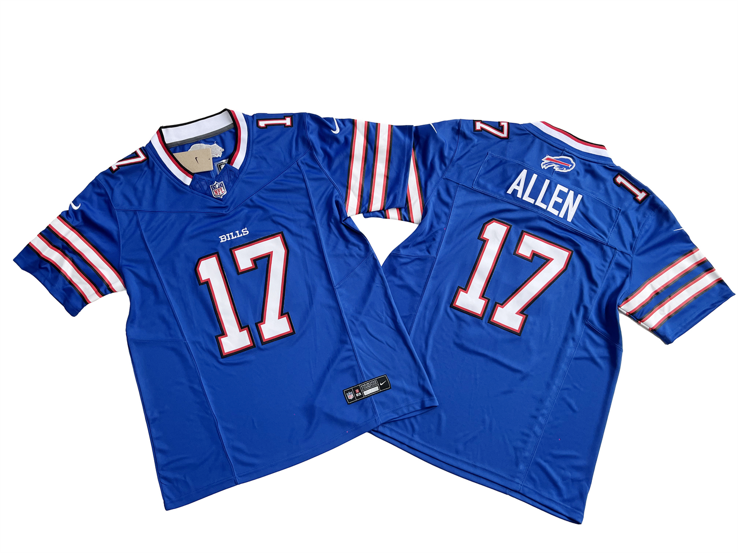 Buffalo Bills 17# Josh Allen Blue Vapor F.U.S.E. Limited Jersey